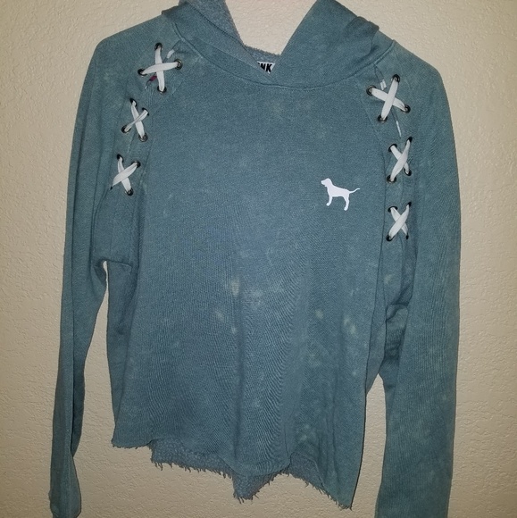 🆕️VS PINK, Medium, Distressed, Long Sleeve - Picture 5 of 8